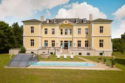 Image de Belle maison Ă Schmuggerow avec sauna
