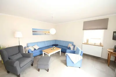 Appartement 01 avec terrasse sud et vue sur la mer - P: Zollhaus Klein Zicker - appartements exclusifs avec vue sur la mer