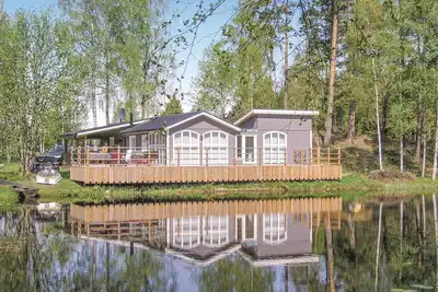 Image de Belle maison à Ryssby avec sauna