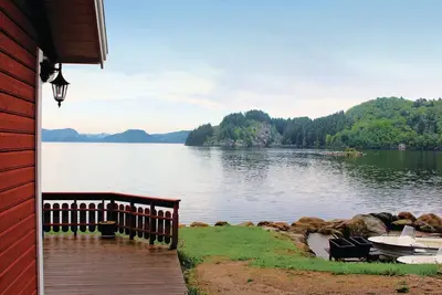 Image de Belle maison à Farsund avec sauna