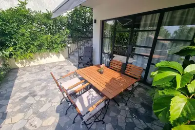 Studio avec air conditionné et Wi-Fi