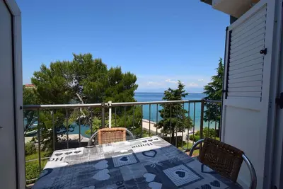 Appartement de vacances avec balcon et vue sur la mer