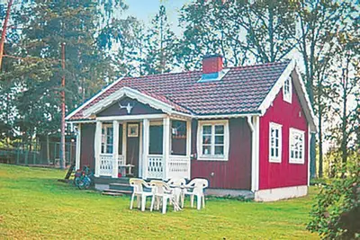Image de Belle maison Ă BlomstermĂĄla avec sauna