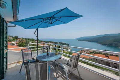 Superbe appartement à Rabac avec.