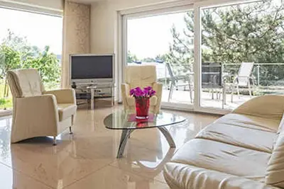 Image de Rez de jardin2 sans vue sur la mer - Villa Mer Baltique 5 * avec mer et Boddenblick