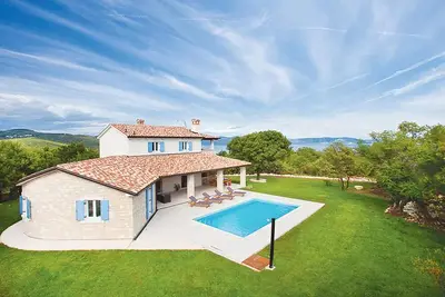 Image de Belle maison à Labin avec WiFi