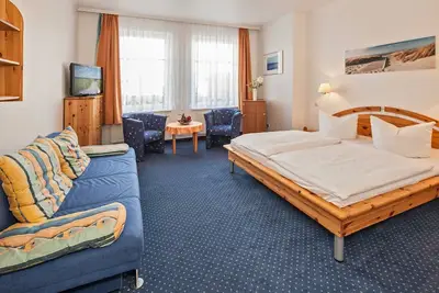 Image de Chambre: avec canapé-lit - Pension et appartements Haus Antje