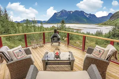 Image de Superbe maison à Leknes avec cuisine