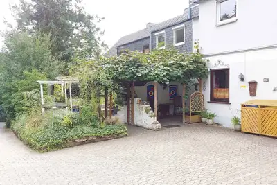 Image de Appartement de vacances avec une belle vue sur la vallée du Rhin, avec sauna