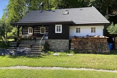 Image de Maison de vacances avec machine à laver et véranda couverte