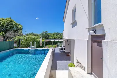 Image de Belle maison à Labin avec WiFi