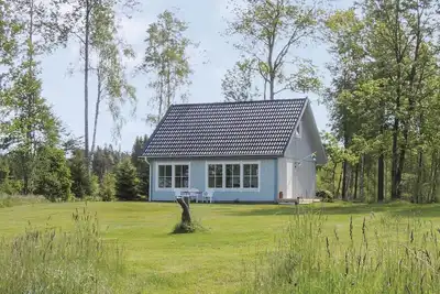 Image de Belle maison Ă Hyltebruk avec vue sur.