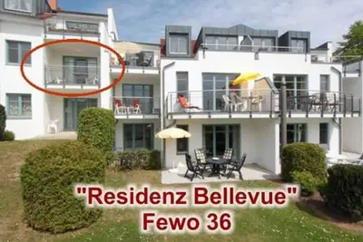 Image de Fewos Herrmann, Whg 36, 1er étage, Zinnowitz - Residenz-Bellevue - Komfort Fewo Herrmann (36)