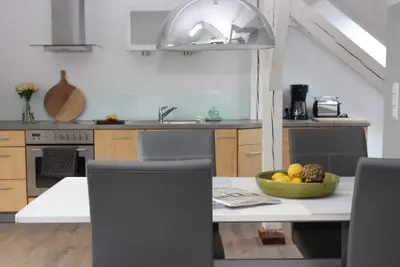 Image de Appartement 1- Dachgeschoss en ligne - Appartement Bauhausblick