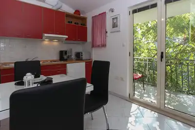 Image de Bel appartement à Arbanija avec WiFi