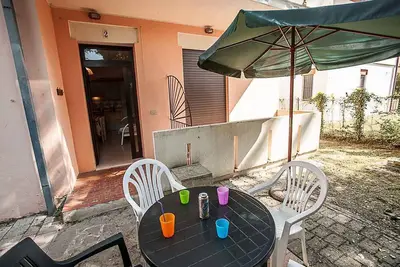 Image de Appartement de vacances avec jardin privé