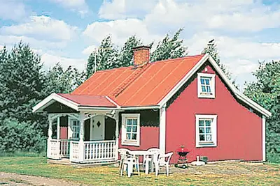 Image de Belle maison Ă Kristdala avec sauna