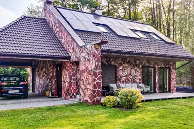 Image de Belle maison à Nowe Warpno avec cuisine