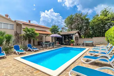 Image de Belle maison à Labin avec WiFi