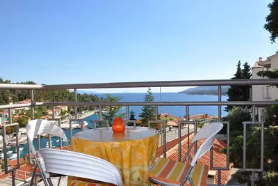Image de Appartement de vacances avec balcon et vue sur la mer