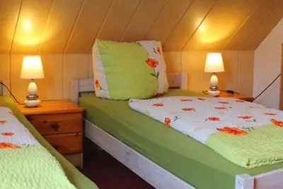 Image de Chambre double avec douche et Wc communs online - Gästehaus Wolter