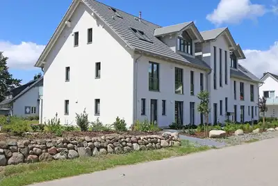 Image de Haus Windrose Whg 01 Seehase avec terrasse \/ balcon - A: Haus Windrose Whg 01 Seehase avec terrasse \/ balcon