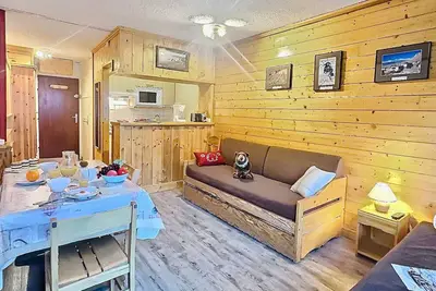 Image de Charmant studio 4 pers. Ă Tignes Val Claret, pied des pistes, balcon sud, proche commerces