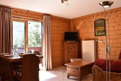 Image de Appartement cosy avec piscine, 3 pièces pour 6 personnes à Méribel Village, proche des pistes