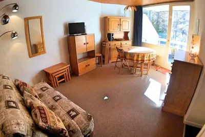 Image de Studio Vars Les Claux, 30m², 4 couchages, balcon, proche pistes et commerces