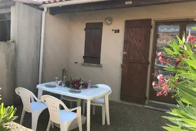 Image de Villa T2 avec Mezzanine - 6 pers, Plage à proximité, Parking privé, Port-Leucate
