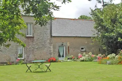 Image de Maison paisible avec jardin, proche nature, Montaigu-la-Brisette - Cheminée, WiFi, Bbq, proche randonnées
