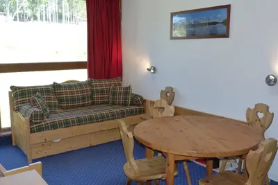 Image de Appartement 2 pièces, 5 pers, skis aux pieds, proche Esf et garderie