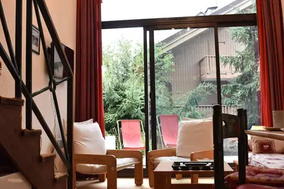 Image de Studio mezzanine cosy 4 pers au cœur de Méribel, proche pistes et commerces