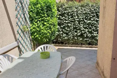 Image de Charmant pavillon avec mezzanine, à 900m de la plage, parking privé, pour 4 personnes à Argelès-sur-Mer