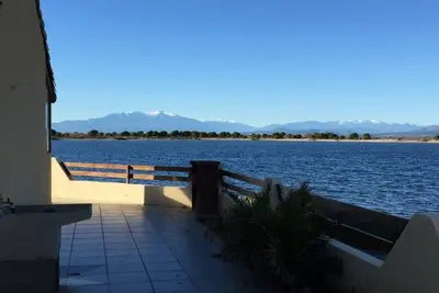 Image de Villa 3 pièces + mezzanine, 6 pers, Wifi, Parking privé, bord du lac, près de la plage