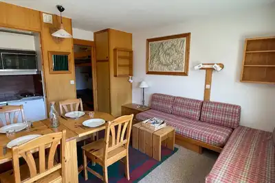 Image de Studio au pied des pistes pour 4 à Méribel Altiport