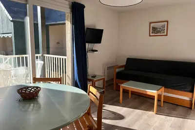 Image de Appartement T3 Peyragudes 6 pers, balcon, accès pistes, navette, spa, animaux admis, parking