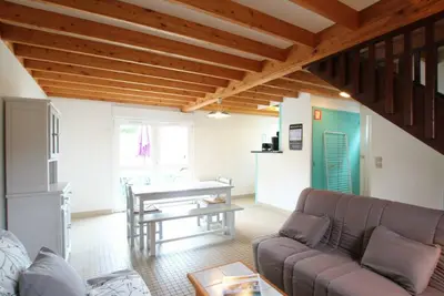 Image de Maison familiale face aux îles Chausey, 2 chambres, terrasse, parking, animaux acceptés, wifi inclus