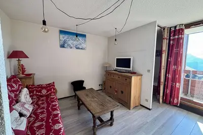 Image de Appartement cosy 2 pièces, 5 pers, balcon Sud, Quartier de l'Eclose, proche pistes\/skis