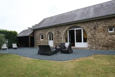 Image de Gîte de Charme à Gouville-sur-Mer: Maison Plain-Pied, 3 Chambres, Jardin Clos, Proche Plages