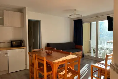 Image de Charmant T2 pour 6 pers. avec balcon, proche des pistes, navette gratuite