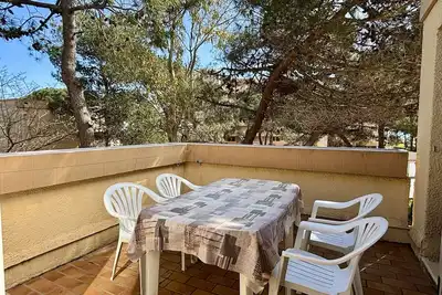 Image de Appartement 2 pièces avec garage privé et terrasse, à 80 m de la mer, classé 2 étoiles, Argelès-sur-Mer