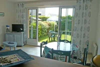 Image de Appartement de jardin à Barfleur, 1 chambre, proche du centre, avec parking et accès Internet