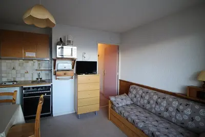 Image de Studio cosy 2 pers à 300m des pistes avec balcon et parking – Auris en Oisans