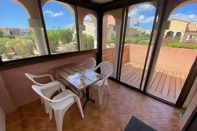 Image de Charmant pavillon T2 avec terrasse et parking privé, près commerces et plage privée au Barcarès