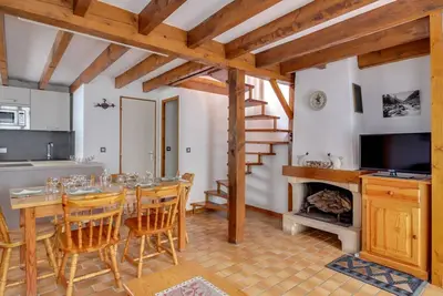 Image de Chalet en duplex à Cauterets, 2 chambres, 7 pers. , terrasse, près des remontées, parking inclus