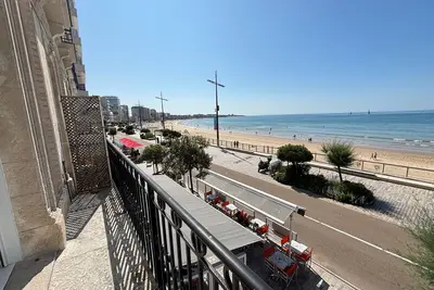 Charmant appart centre-ville avec vue mer
