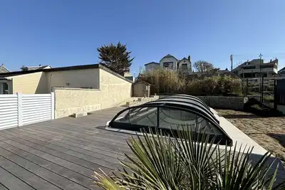 Image de Villa à 150m de la plage avec piscine et WiFi gratuit