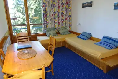 Image de Studio ski aux pieds pour 5 pers, balcon, animaux admis - Les Arcs 1800