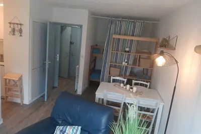 À deux pas des commerces et de l'océan, appartement rénové avec terrasse à Seignosse